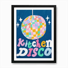 Kitchen Disco 4 Art Print