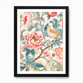 Floral Wallpaper 95 Art Print