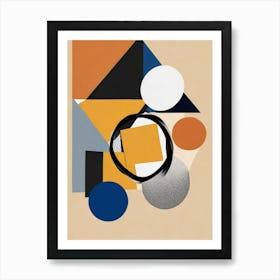 Modern Geometric Shapes Art Print (1) Art Print