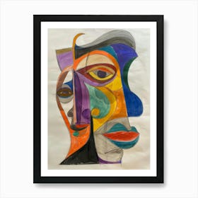 Portrait Of A Woman 215 Art Print