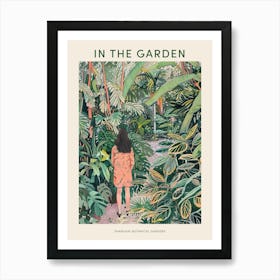 In The Garden Poster Shanghai Botanical Gardens 3 Art Print