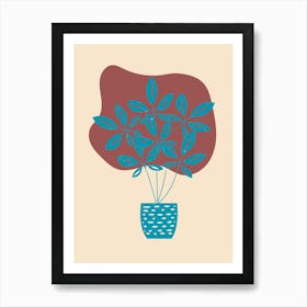 Potted Plant 1 Art Print