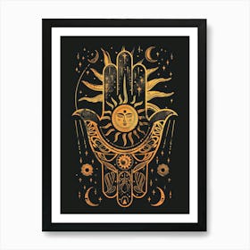 Hamsa Art Print