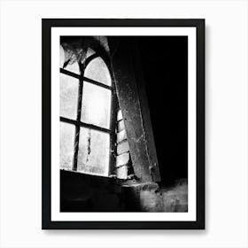 Window and spiderwebs in an Dutch farm // The Netherlands Travel Photography Art Print