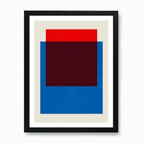 Modern geometry 5 Art Print