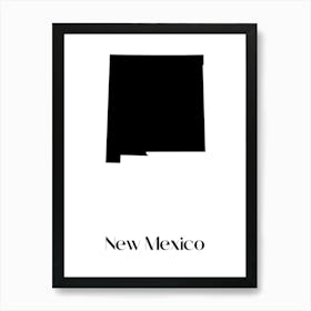 New Mexico city. 1 Art Print