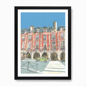 Place Des Vosges Art Print
