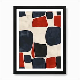 Red, White, And Blue 2 Art Print