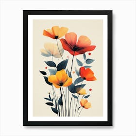 Poppies 10 Art Print