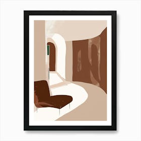 Room With A Chair 2 Art Print