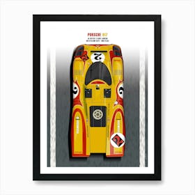 Siffert Ahrens Porsche 917 Poster