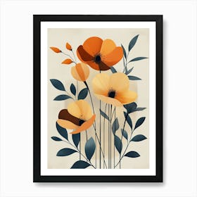 Poppies Canvas Print 3 Poster