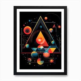 Geometric Triangle Art Print