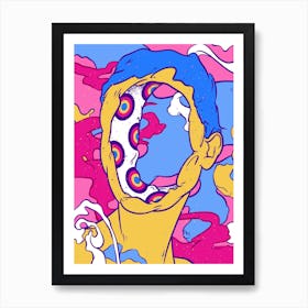 Hollow Man Art Print