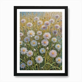 Flower Field Art Print