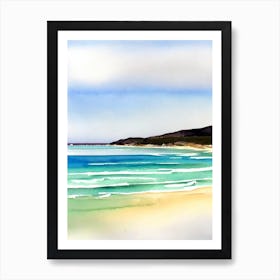 Esperance Beach 2, Australia Watercolour Art Print