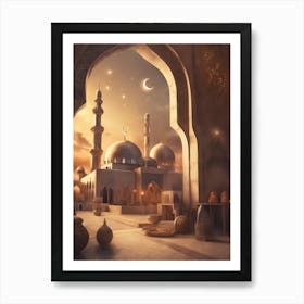 Islamic Mosque Art Print