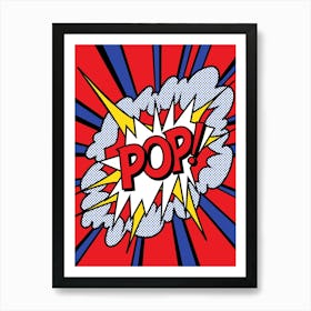 POP EXPLOSION Art Print