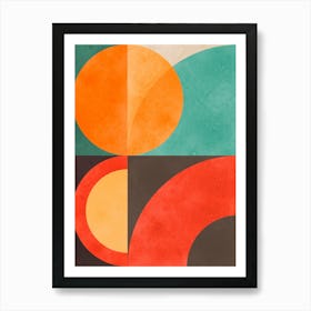 Art of circles in harmony 29 Art Print