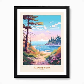 Juan De Fuca Marine Trail Canada 1 Hike Poster Art Print