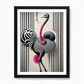 Ostrich 1 Art Print