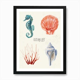 Ocean Life Art Print