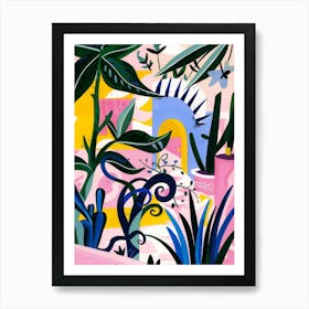 Tropical Garden 16 Art Print