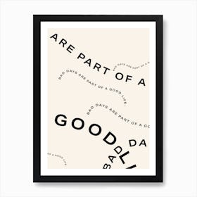 Good Life 2 Art Print