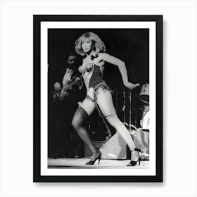 American Pop Singer Tina Turner Art Print