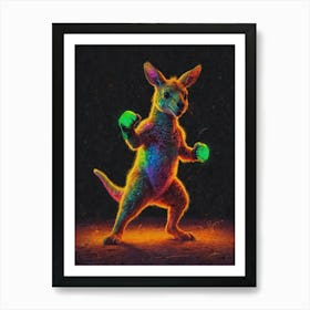 Kangaroo 10 Art Print