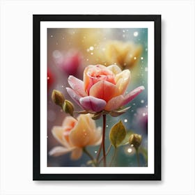 Beautiful Roses Art Print