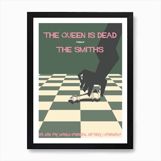 The Queen Is Dead, The Smiths Art Print