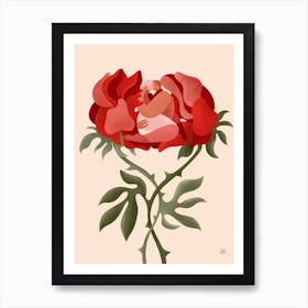 Wild Roses Art Print
