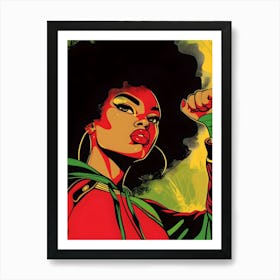 Afro-Futurism Art Print