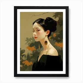 Asian Beauty 1 Art Print