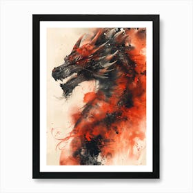 Dragon Art Print