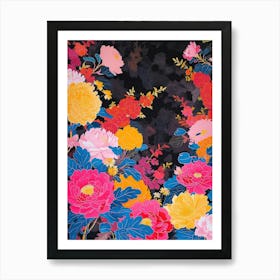 Great Japan Hokusai Japanese Floral 9 Art Print