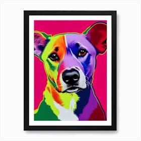 Canaan Dog Andy Warhol Style Dog Art Print