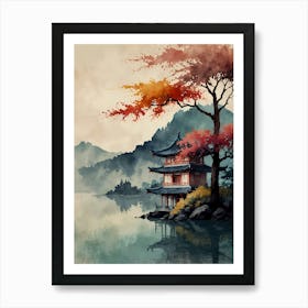 Asian Painting 9 Art Print