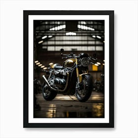 Triumph Trident 1 Art Print