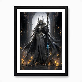 Dark Elf 1 Art Print