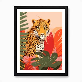 Jaguar In The Jungle 1 Art Print