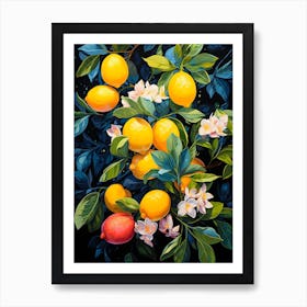 Citrus Joy 3 Art Print