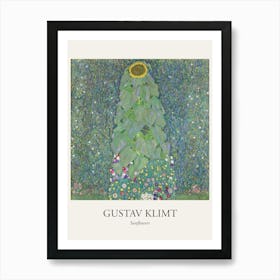 Sunflowers, Gustav Klimt Poster Art Print