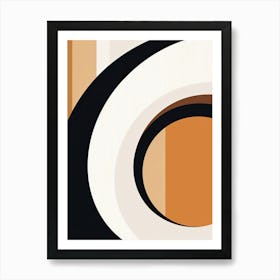 Essence Of Bauhaus; Beige Art Print