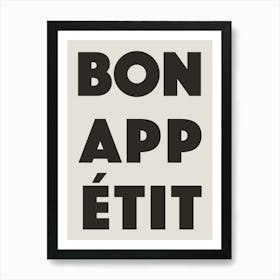 Bon Appétit 1 Art Print