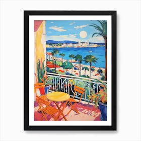 Cannes France 1 Fauvist Painting Art Print