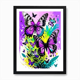 Butterfly Painting 2 Art Print