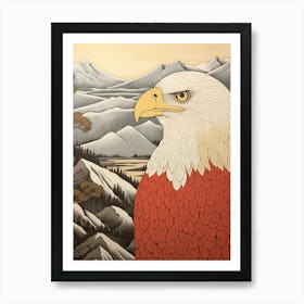 Bird Illustration Eagle 1 Art Print