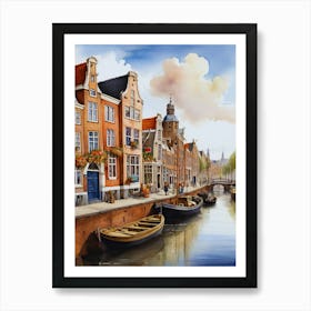 Amsterdam Canal 3 Art Print